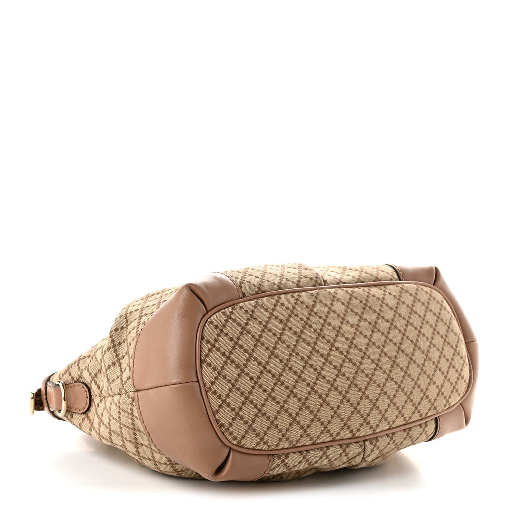 Gucci Diamante Medium Sukey Top Handle Bag Beige Pink