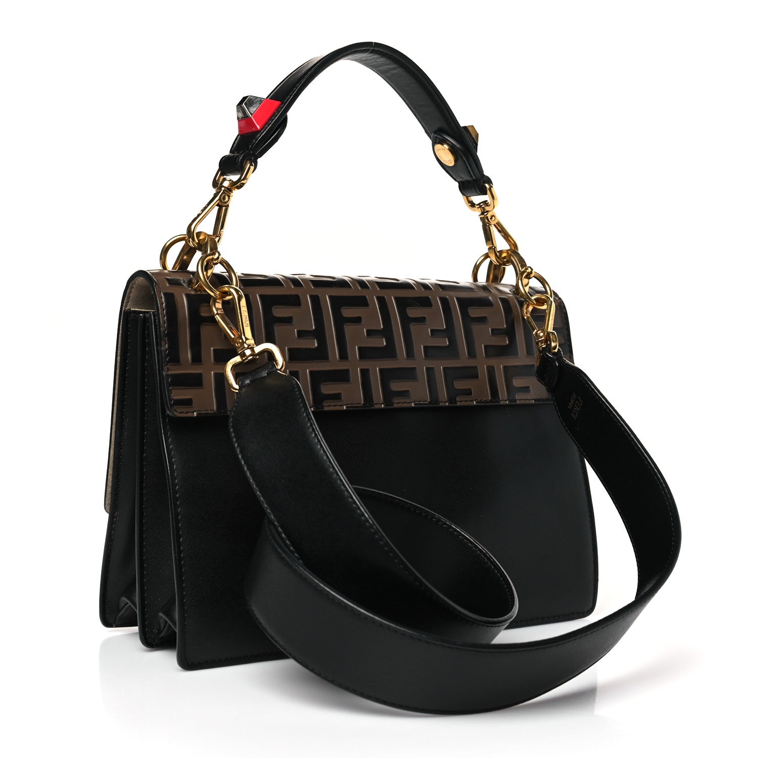 Fendi Kan I F Small bag 3/4 side view