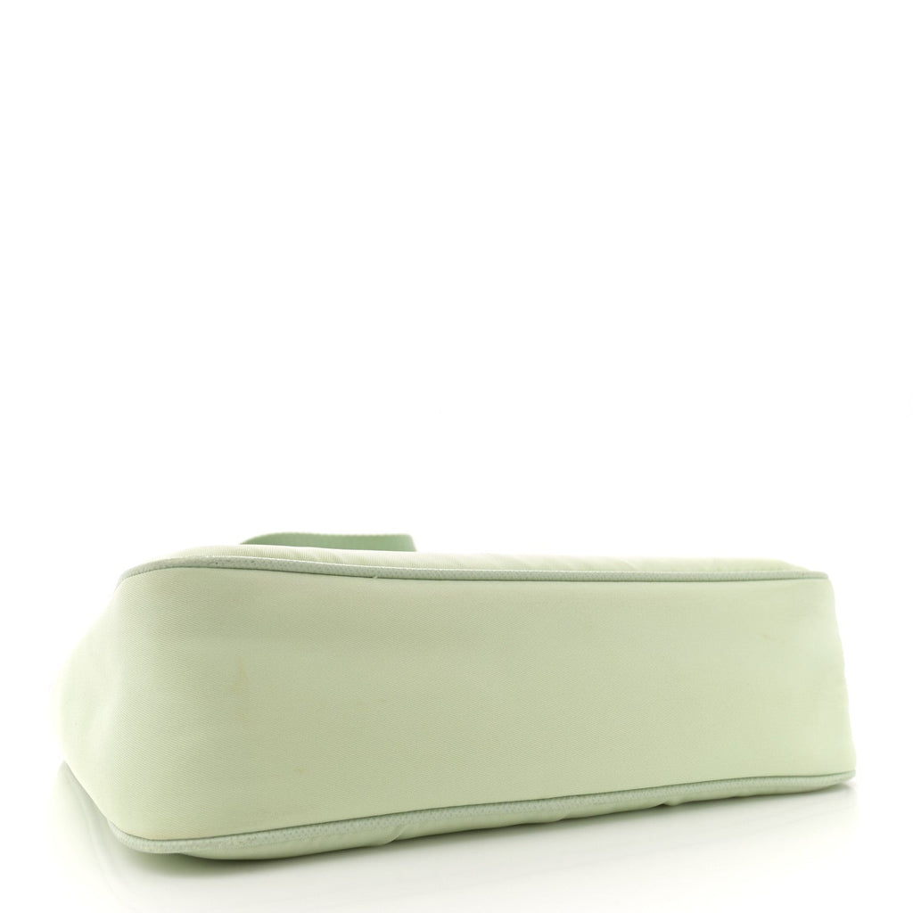 Prada Re-Nylon Saffiano Re-Edition 2005 Shoulder Bag Acqua