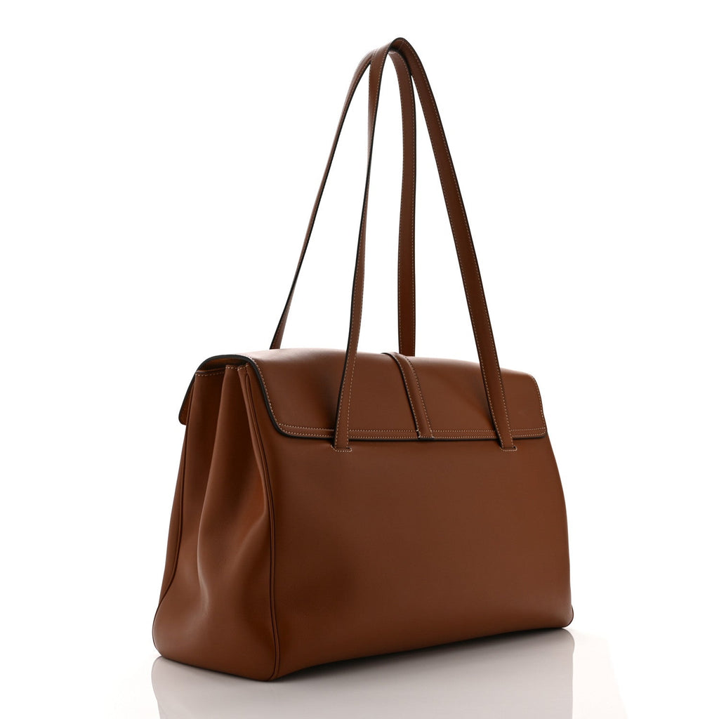Celine Calfskin Large Soft 16 Bag Tan