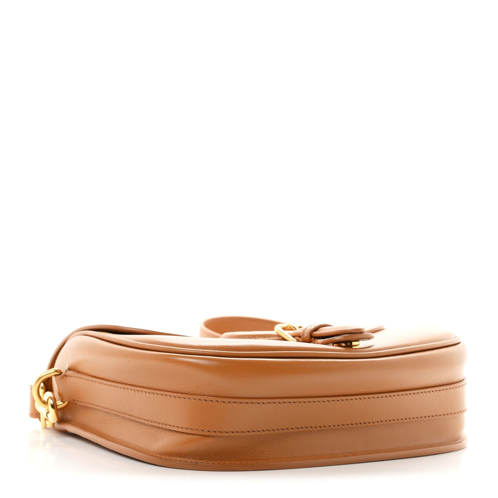 Dior Box Calfskin Medium Bobby Flap Camel