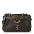 Saint Laurent Lambskin Matelasse Monogram Small Jamie 4.3 Light Musk