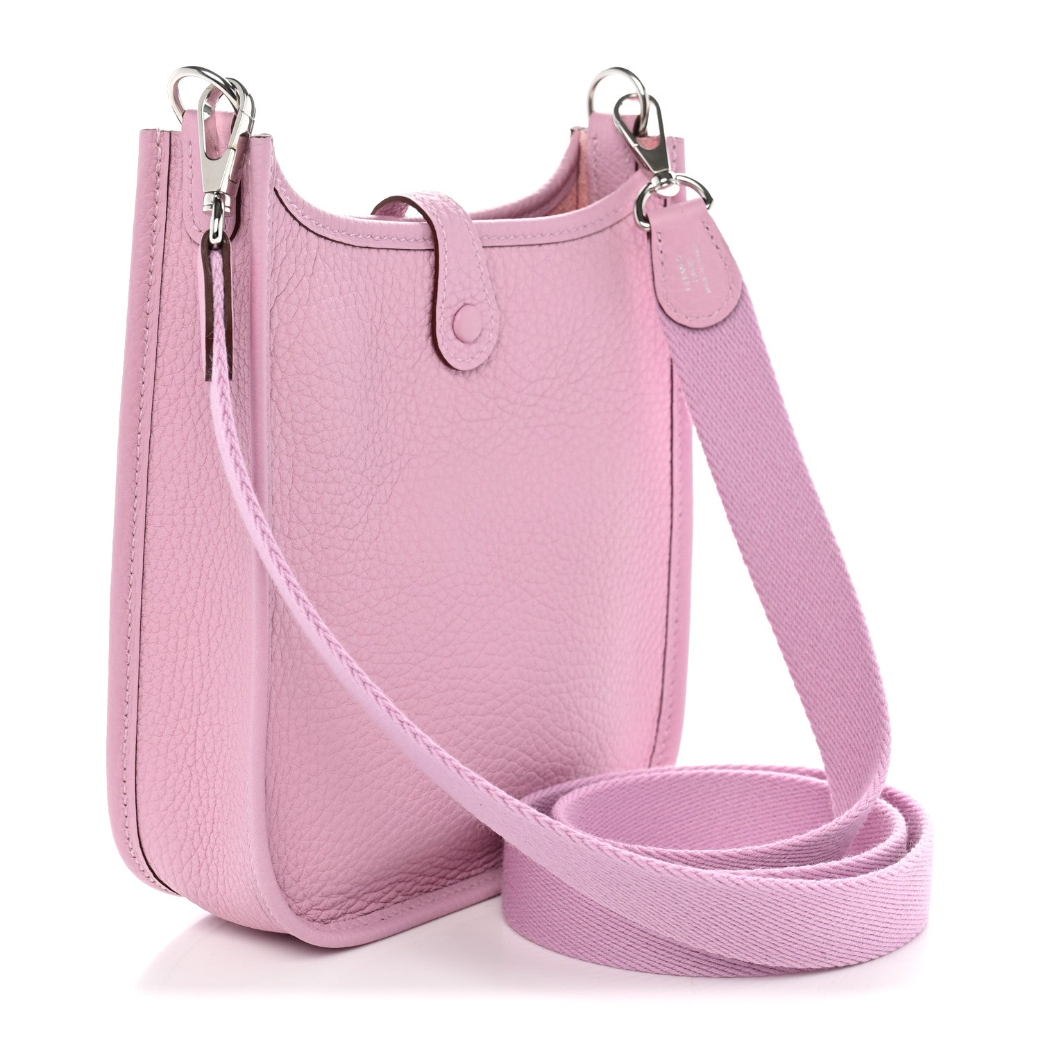 Hermès Taurillon Clemence Evelyne TPM Mauve Sylvestre