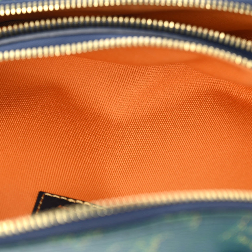 Louis Vuitton Monogram Heritage Rush Bumbag Blue Stripes