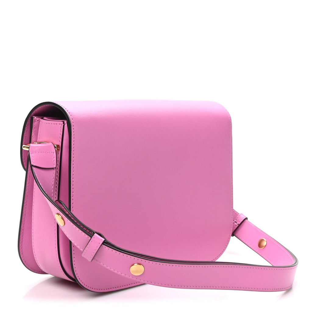 Gucci Azalea Calfskin Horsebit 1955 Shoulder Bag Libre Pink