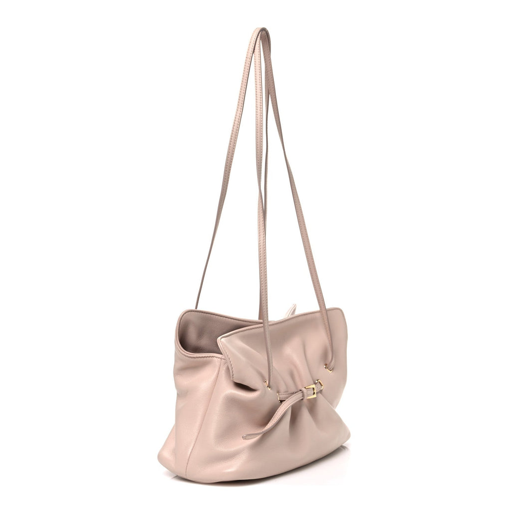 Prada Nappa Small Dada Shoulder Bag Cipria