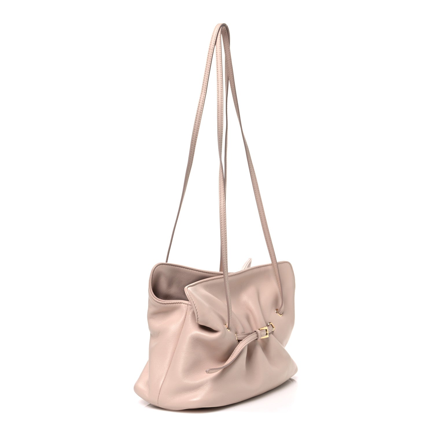 Prada Nappa Small Dada Shoulder Bag Cipria
