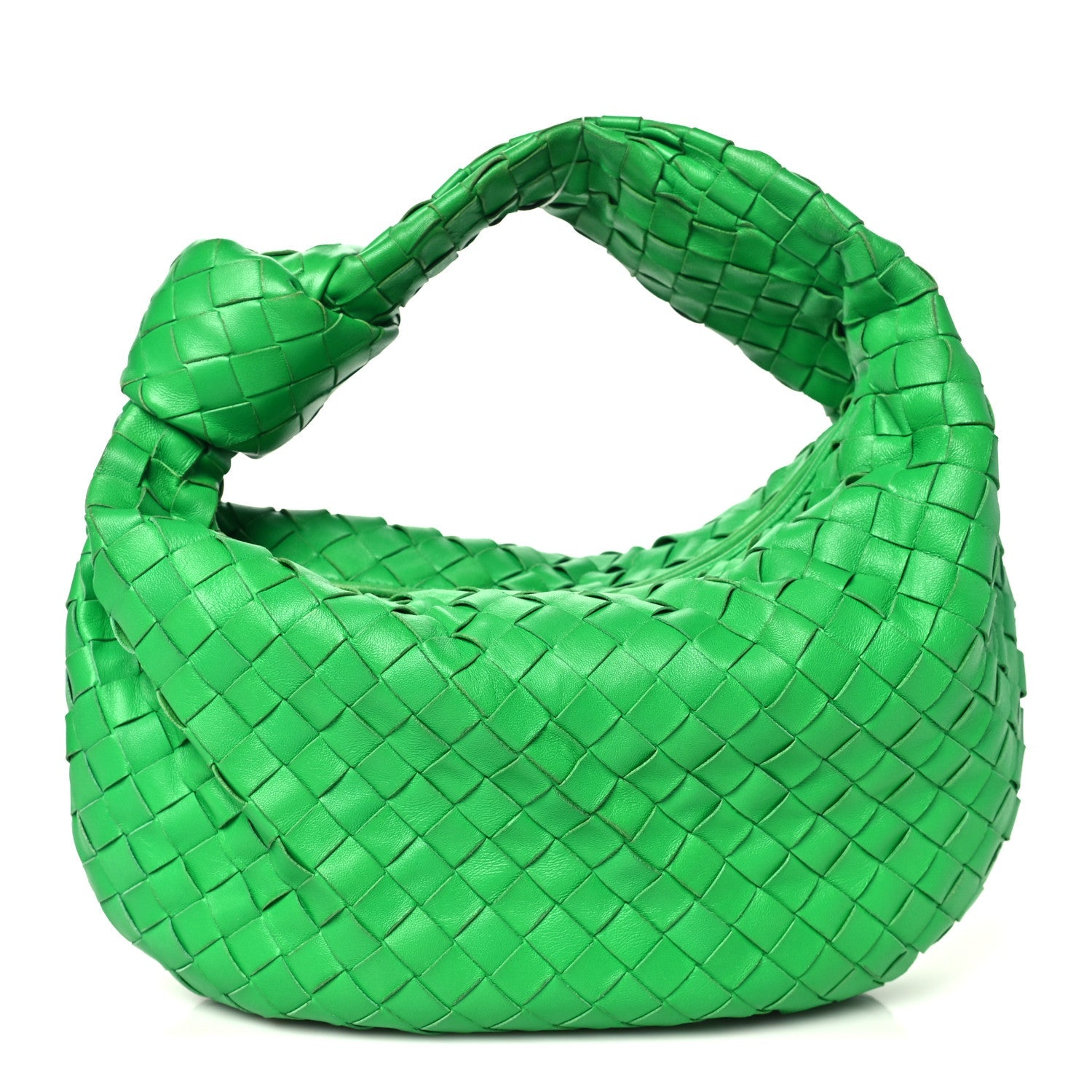 Bottega Veneta Nappa Intrecciato Teen Jodie Hobo Parakeet