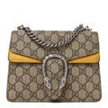 Gucci GG Supreme Monogram Mini Dionysus Shoulder Bag Yellow