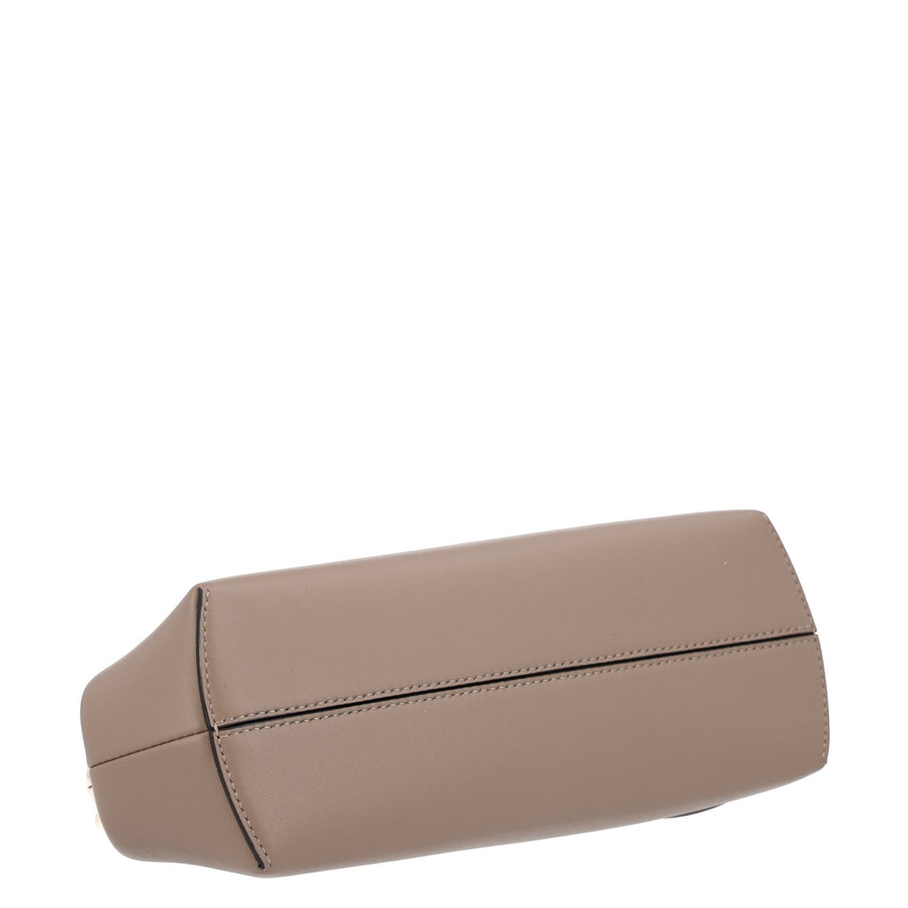 Fendi Shiny Nappa Small Fendi First Dove Gray