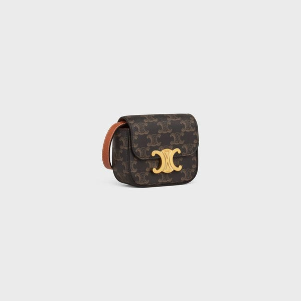 CELINE TRIOMPHE CANVAS MINI BAG