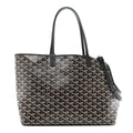 Goyard Goyardine Chien Gris Bag Black