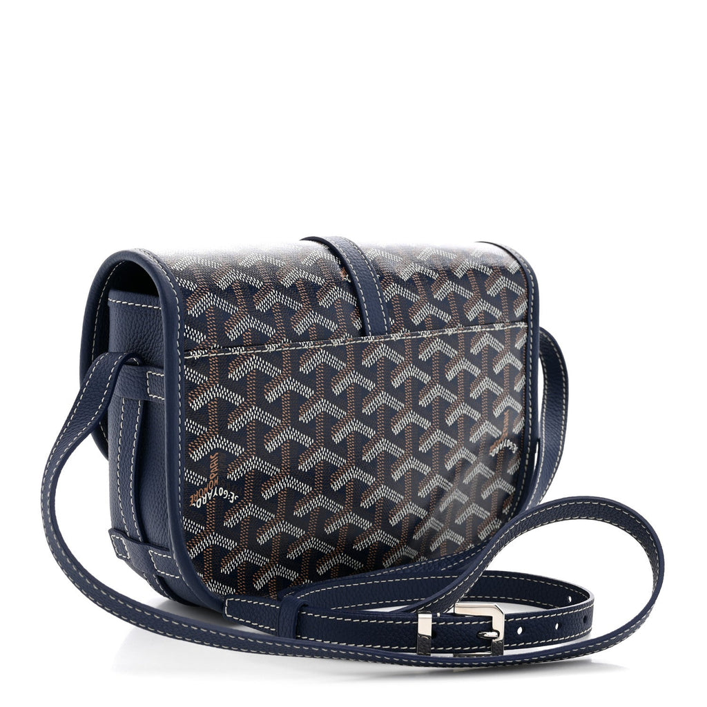 Goyard Belvedere II PM Messenger Bag Navy