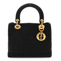Dior Nylon Cannage Medium Lady Dior Black