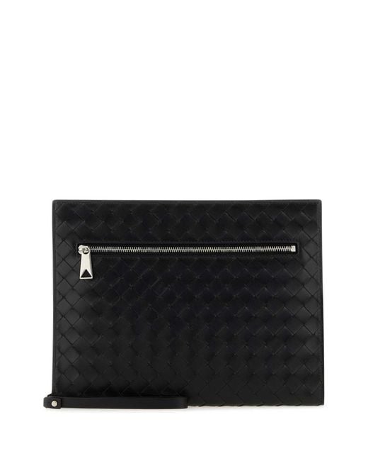 Bottega Veneta Intrecciato Document Holder - front view