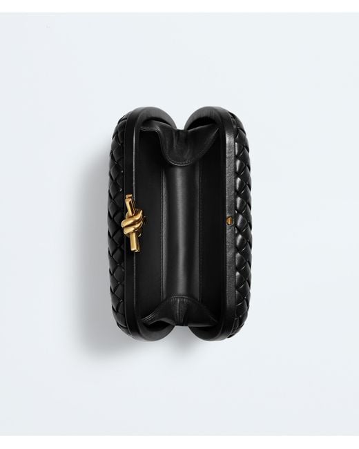 Bottega Veneta Mini Knot Intrecciato Clutch - side profile