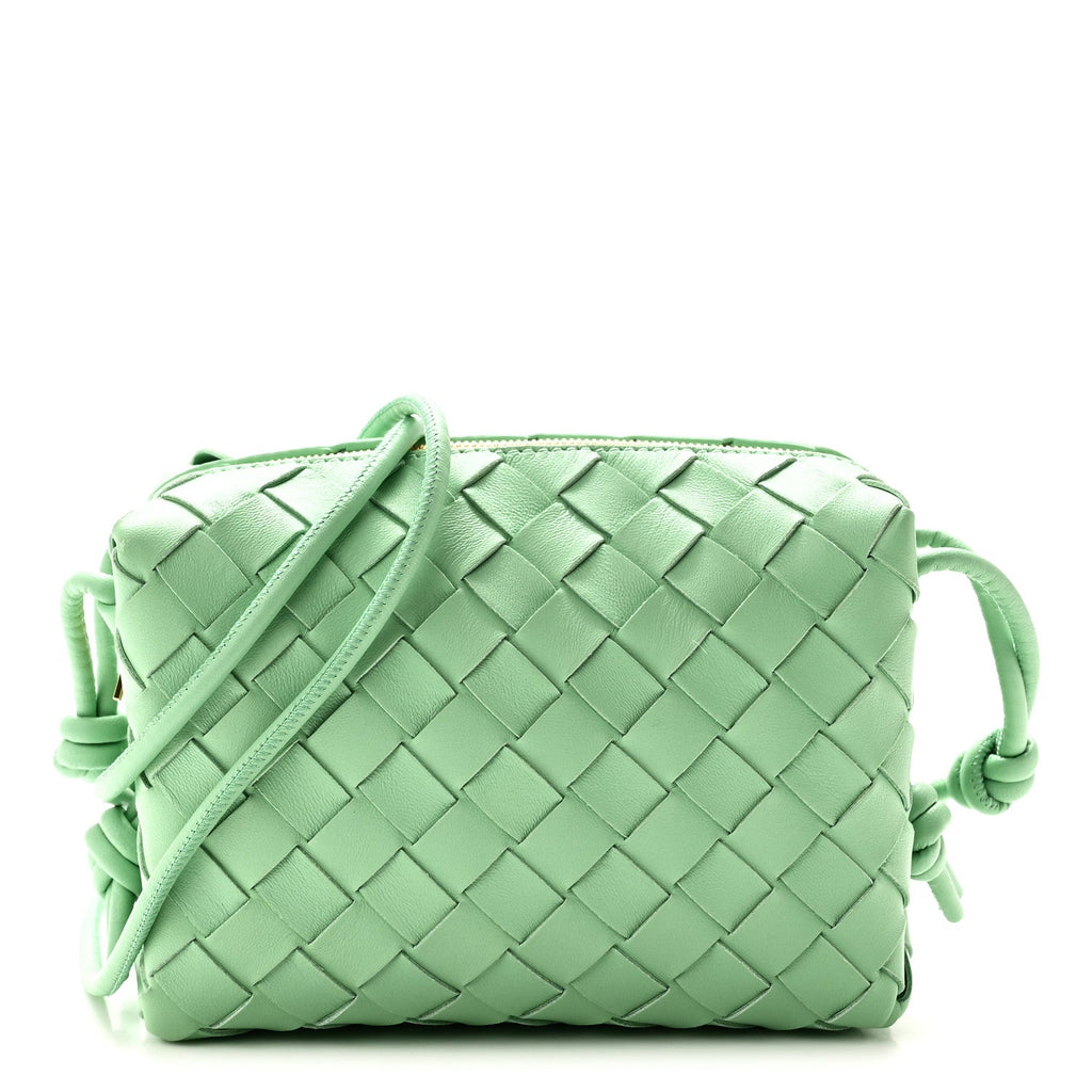 Bottega Veneta Nappa Intrecciato Mini Loop Camera Bag Siren