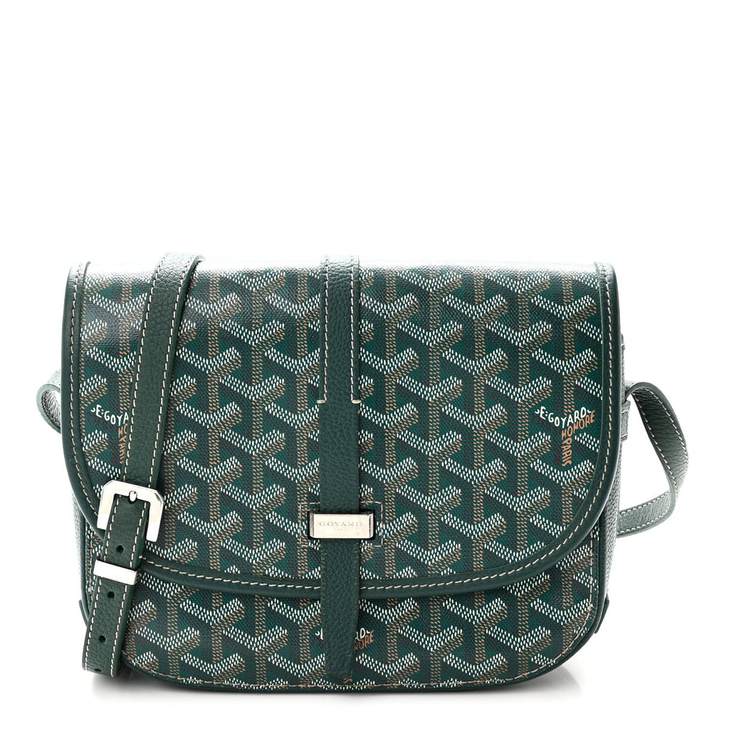 Goyard Goyardine Belvedere II PM Messenger Bag Green