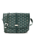 Goyard Goyardine Belvedere II PM Messenger Bag Green