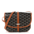 Goyard Goyardine Belvedere II PM Messenger Bag Black Gold