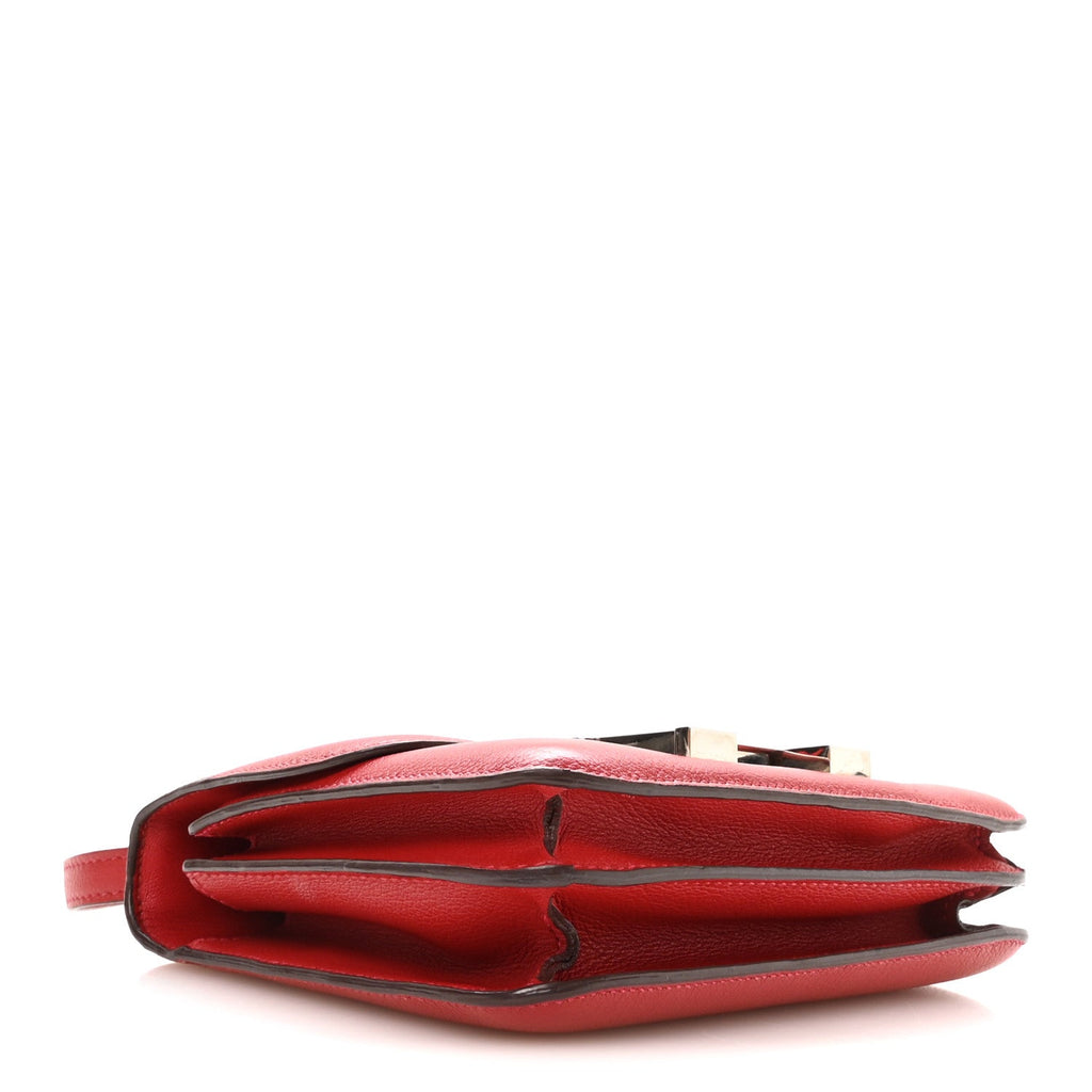 Hermès Chevre Mysore Constance 18 Rouge Piment