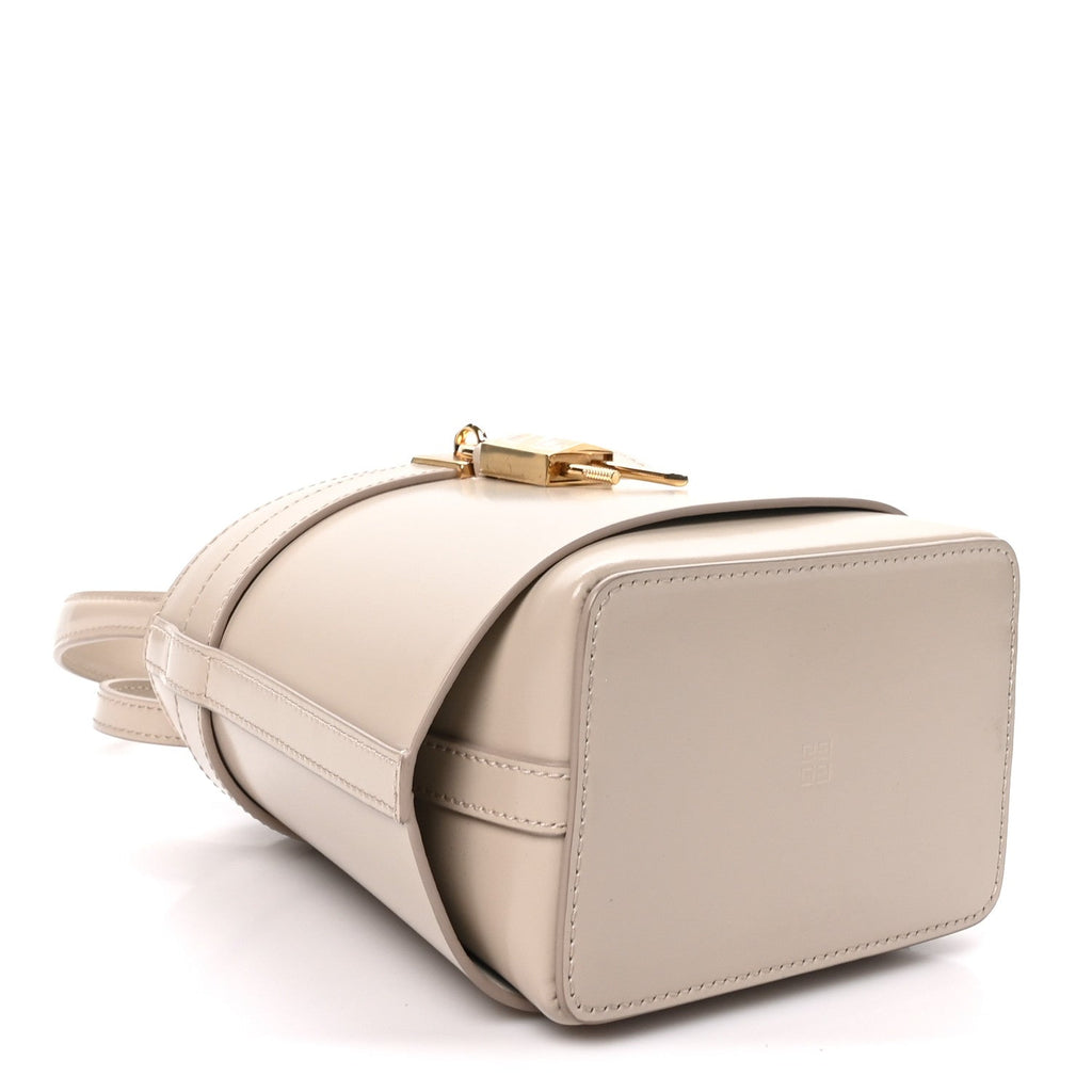Givenchy Shark Lock Bucket Bag Beige detail view