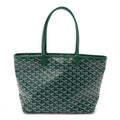 Goyard Goyardine Artois PM Green