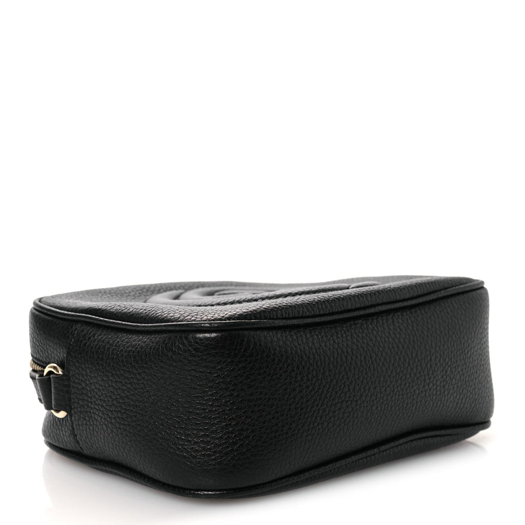 Gucci Pebbled Calfskin Small Soho Disco Bag Black