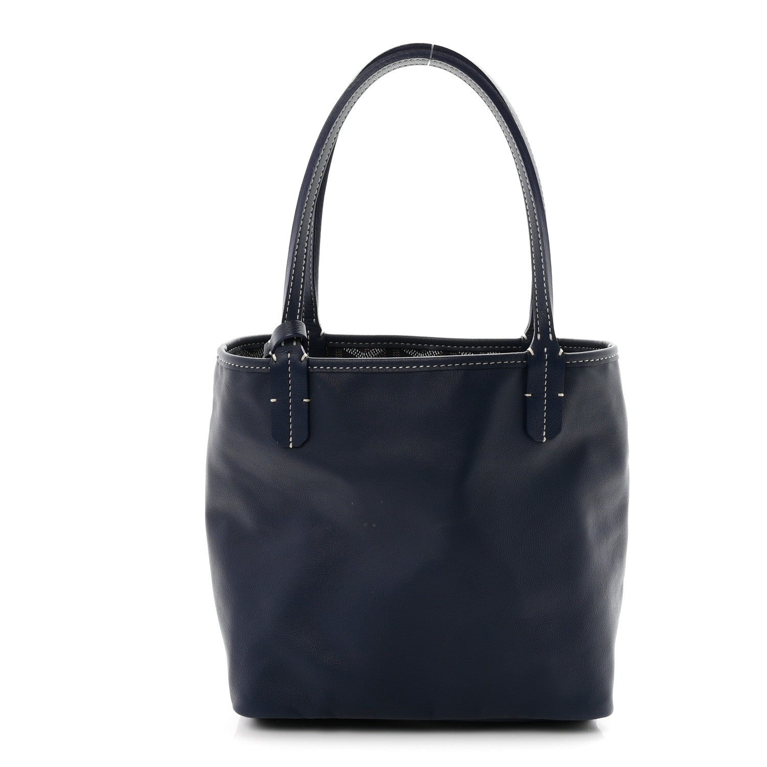 Goyard Goyardine Reversible Mini Anjou Navy