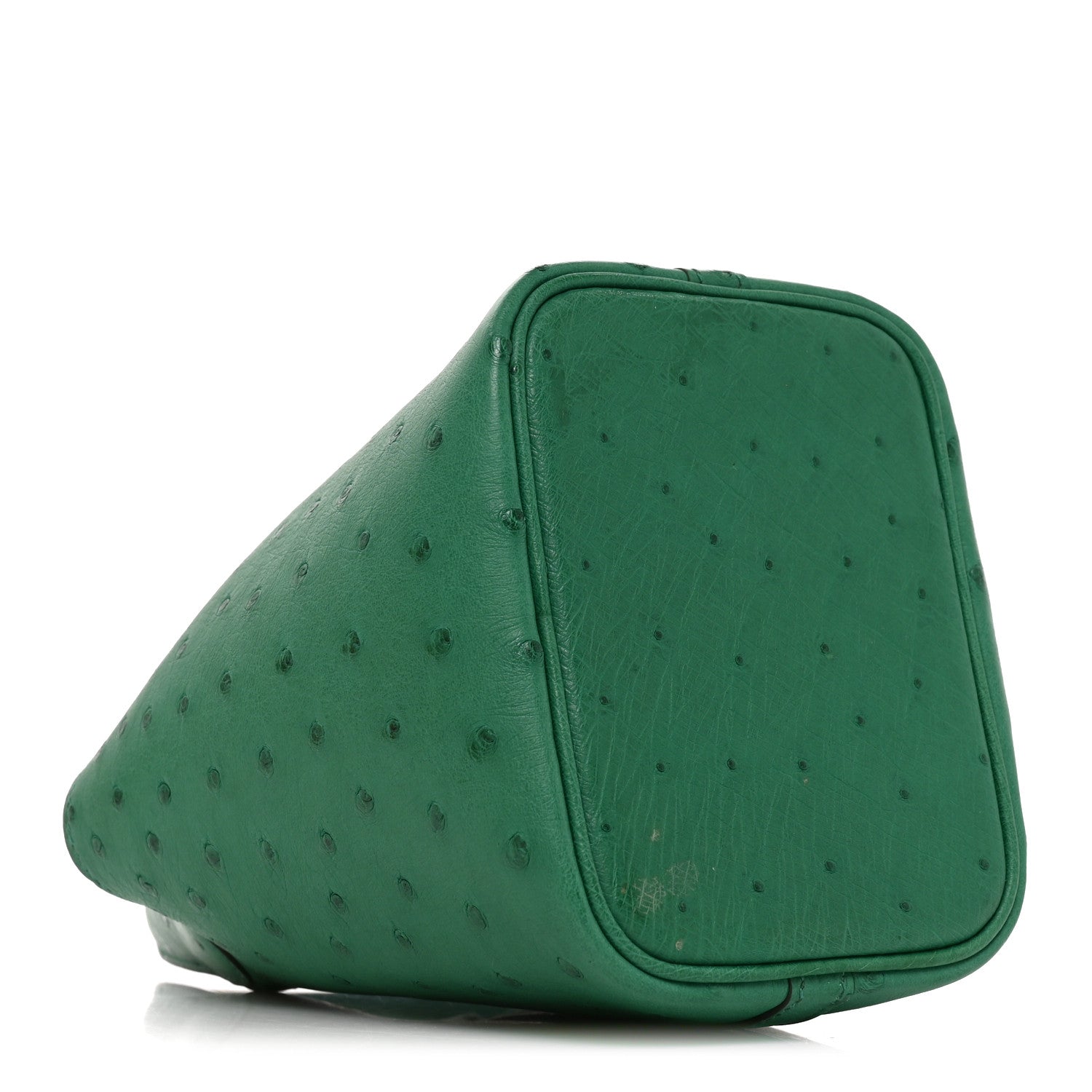 Hermès Ostrich Micro Picotin Lock Vert Vertigo