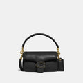 Coach Pillow Tabby 18 black front view