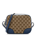 Gucci Monogram Mini Bree Messenger Bag Beige Ebony Caspian