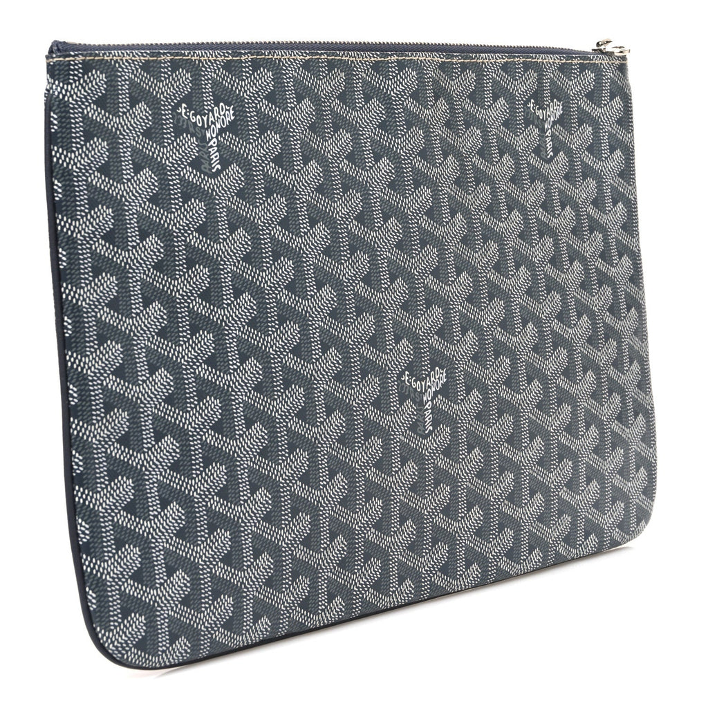 Goyard Goyardine Senat Pochette MM Grey