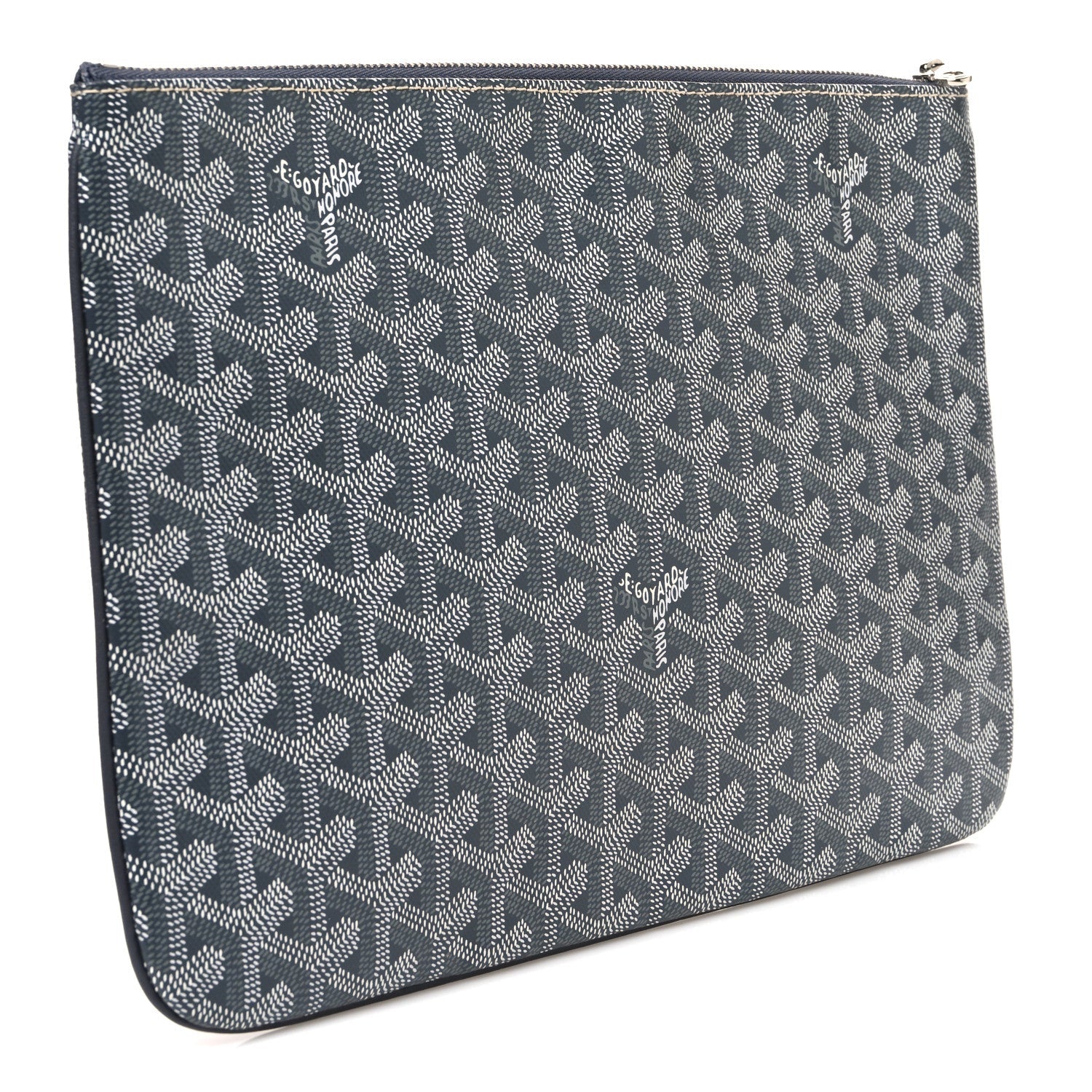 Goyard Goyardine Senat Pochette MM Grey