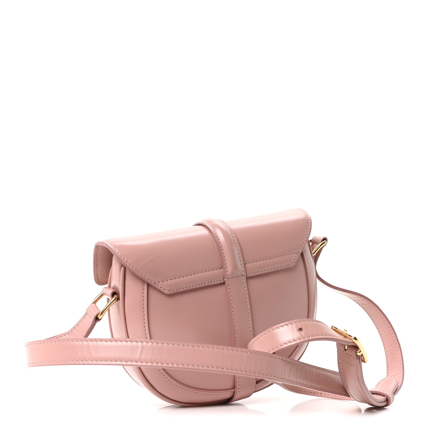 Celine Satinated Calfskin Besace Small 16 Vintage Pink