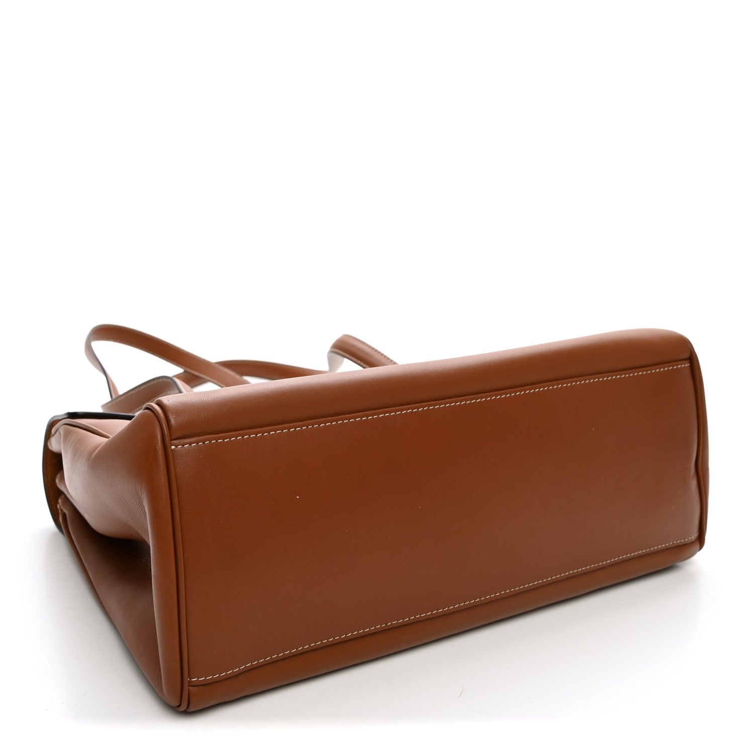 Celine Smooth Calfskin Medium Soft 16 Bag Tan