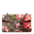 Gucci GG Supreme Monogram Blooms Super Mini Dionysus Shoulder Bag Beige Multicolor Dry Rose Beige Multicolor Dry Rose