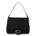 Fendi Zucchino Mama Baguette Black