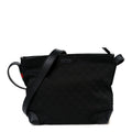 Gucci Monogram Messenger Bag Black