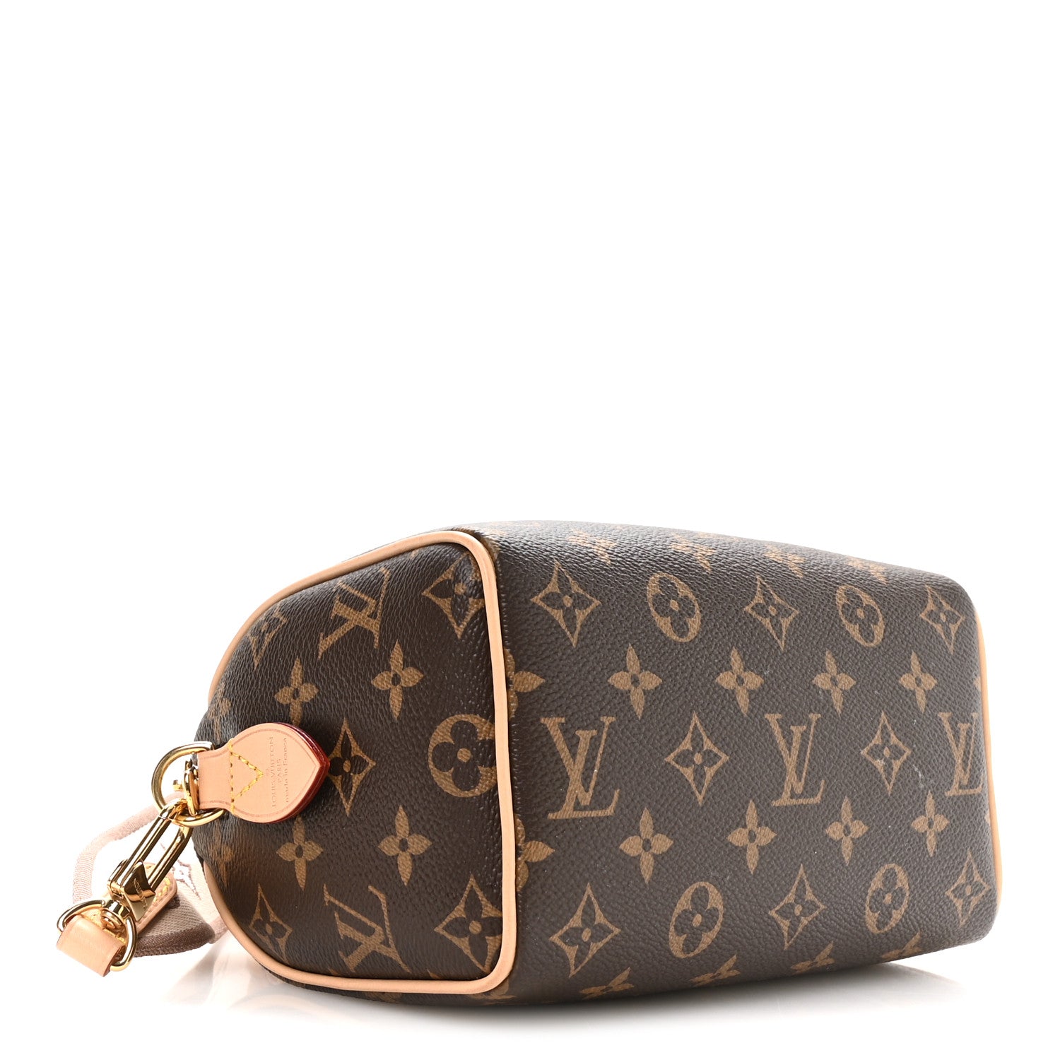 Louis Vuitton Monogram Speedy Bandouliere 20 Beige