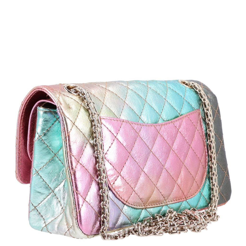 Chanel Metallic Goatskin Quilted 2.55 Reissue 225 Flap Multicolor