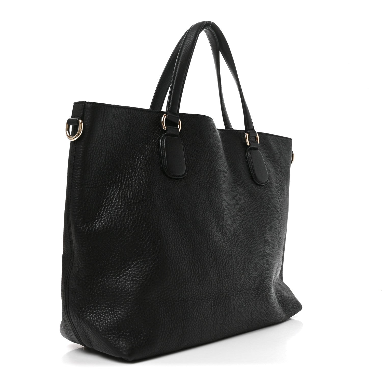 Gucci Cellarius Calfskin Large Soho Working Tote Black