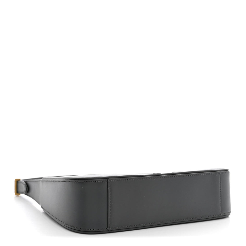 Saint Laurent Smooth Calfskin Le 5 A 7 Hobo Storm