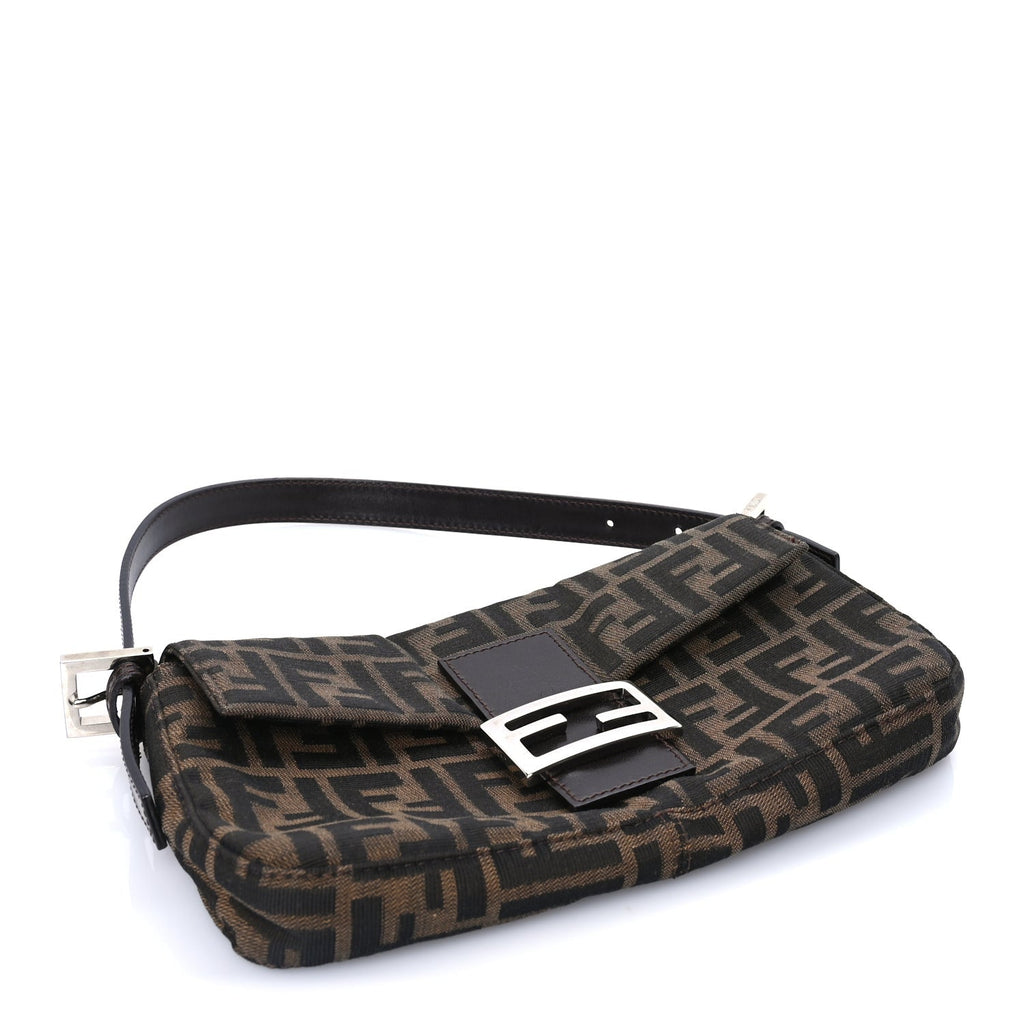 Fendi Zucca Baguette Tobacco Brown