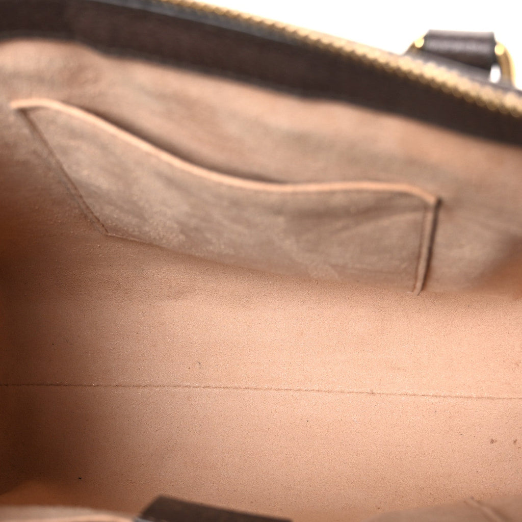 Gucci GG Supreme Monogram Small Ophidia Tote Bag Brown