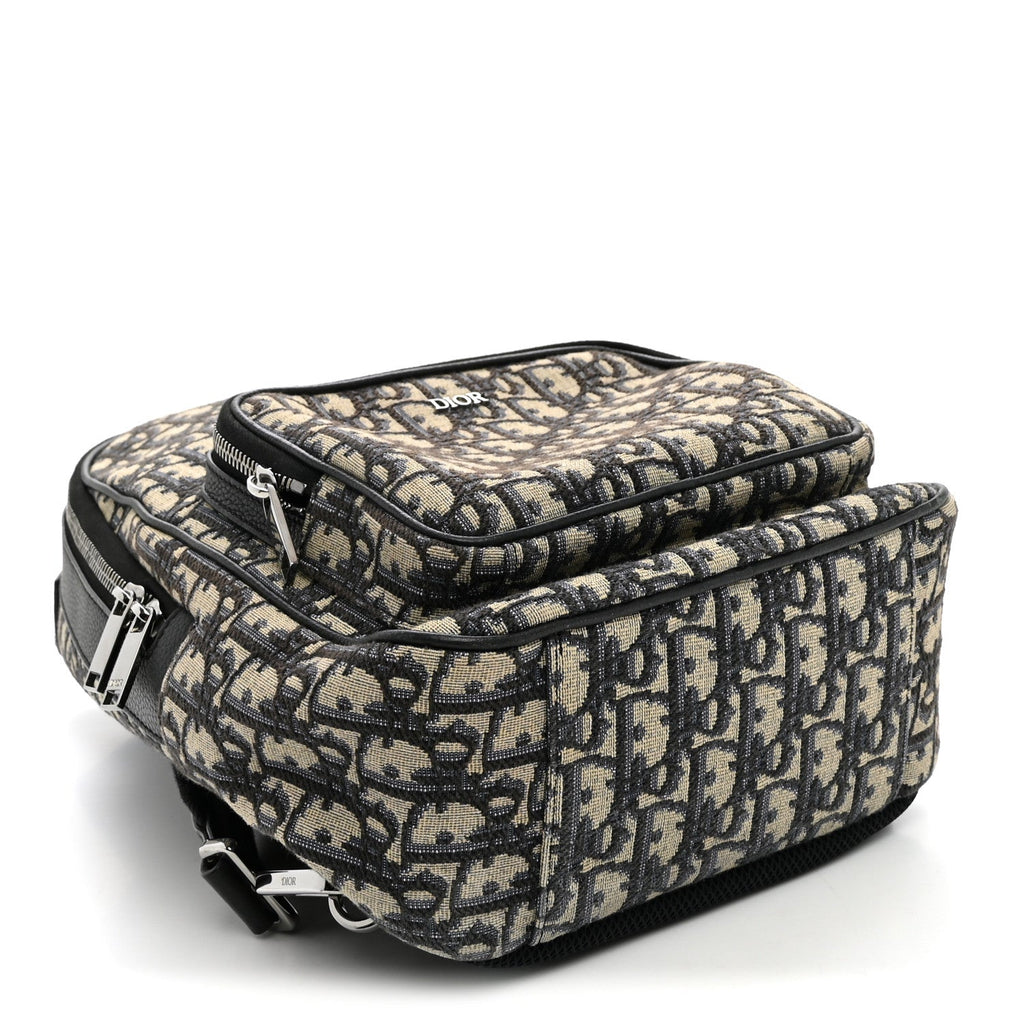 Dior Oblique Mini Rider Backpack Black
