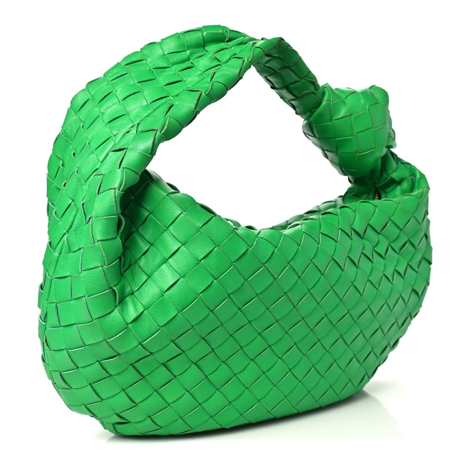 Bottega Veneta Nappa Intrecciato Teen Jodie Hobo Parakeet