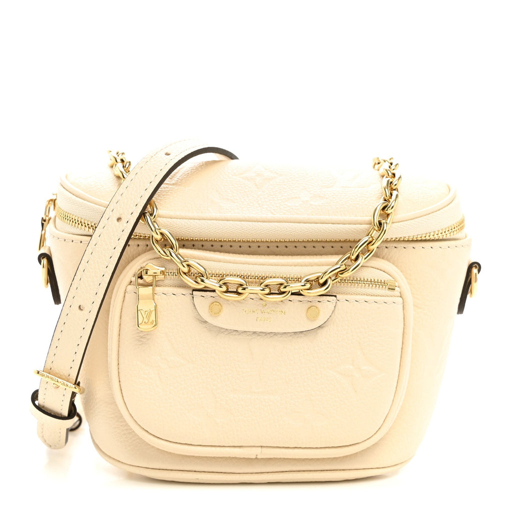 Louis Vuitton Empreinte Mini Bumbag Cream