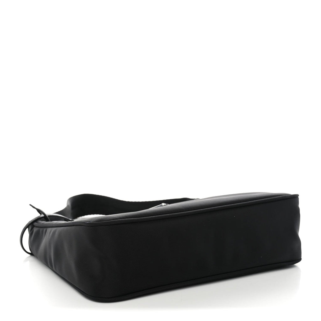 Prada Tessuto Nylon Saffiano Mini Re-Edition 2000 Bag Black