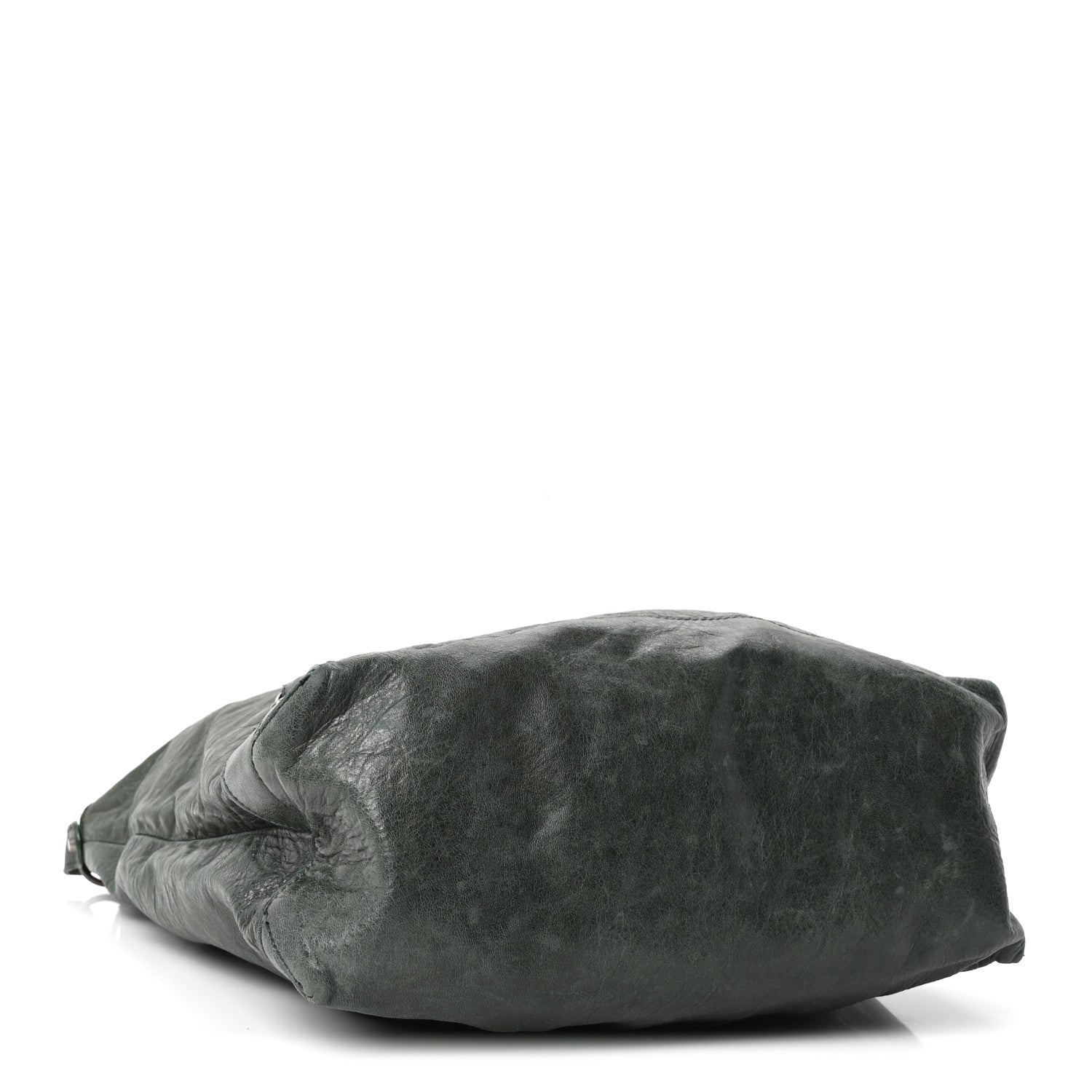 Balenciaga Agneau Classic Hardware Day Hobo Green
